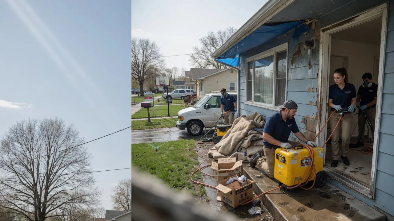 Basement Flood Cleanup in Townsville, NC near me